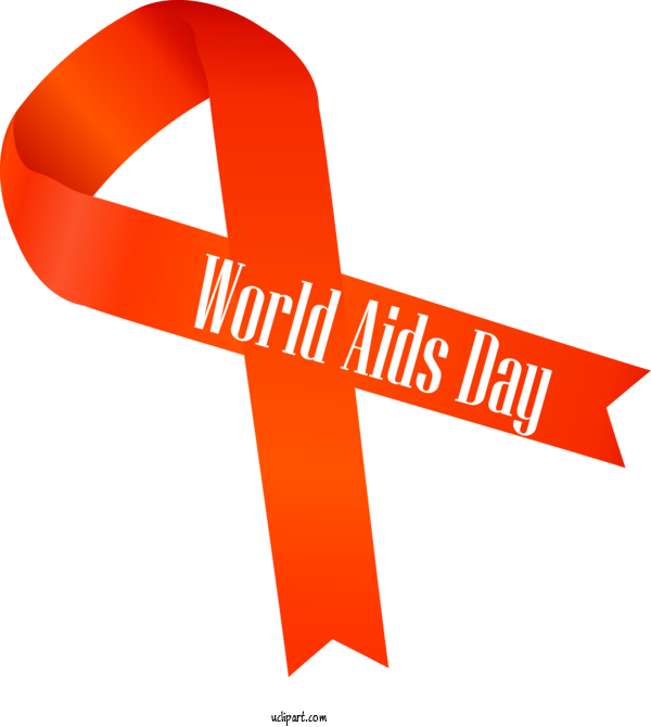 Free Holidays Logo Symbol Design For World Aids Day Clipart Transparent Background
