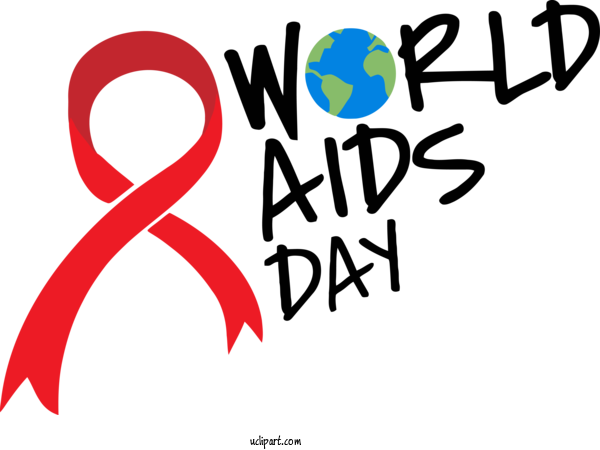 Free Holidays Logo Design Meter For World Aids Day Clipart Transparent Background
