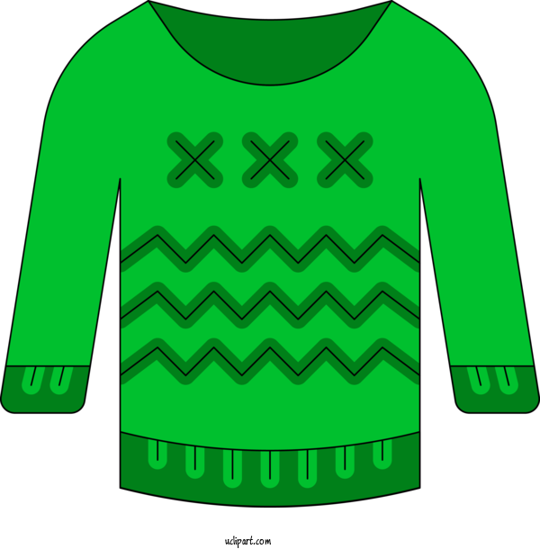 Free Holidays T Shirt Icon Sweater For Christmas Clipart Transparent Background