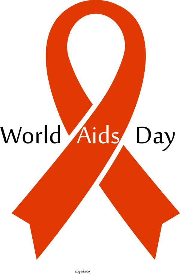 Free Holidays Logo Line Meter For World Aids Day Clipart Transparent Background