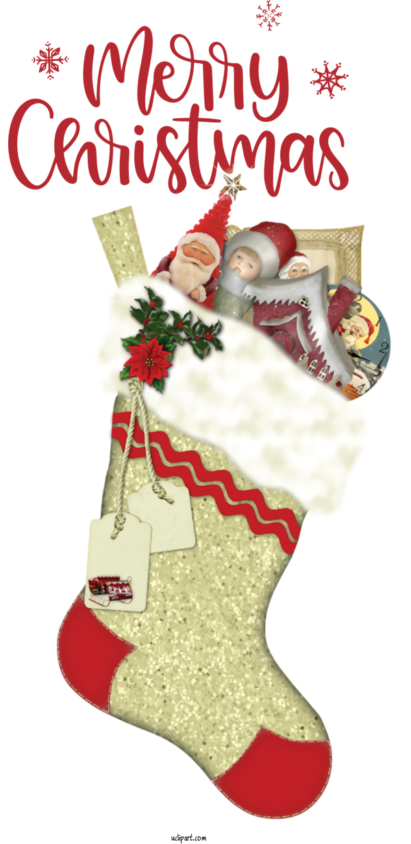 Free Holidays Christmas Stocking Christmas Day Christmas Decoration For Christmas Clipart Transparent Background