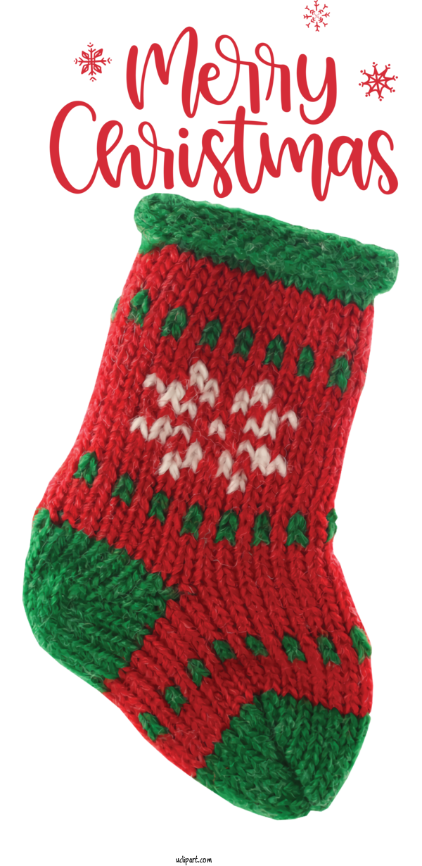 Free Holidays Christmas Stocking Crochet Christmas Ornament M For Christmas Clipart Transparent Background