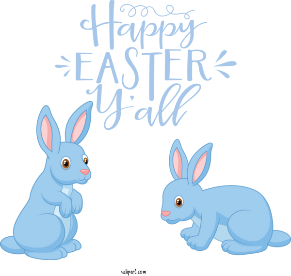 Free Holidays Hare Easter Bunny Whiskers For Easter Clipart Transparent Background