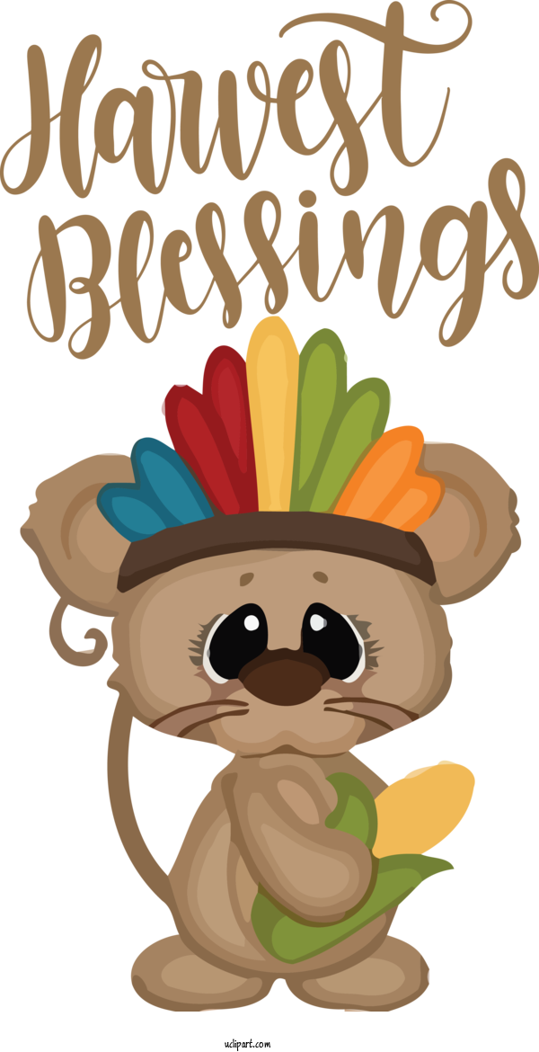 Free Holidays Cartoon Drawing Design For Thanksgiving Clipart Transparent Background