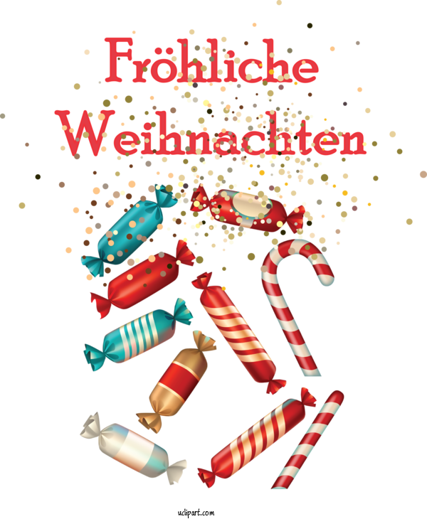 Free Holidays Christmas Day Candy Cane Polkagris For Christmas Clipart Transparent Background