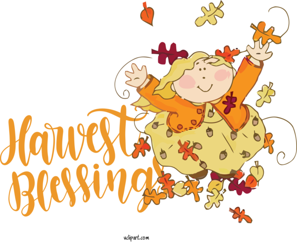 Free Holidays Drawing Autumn Poster For Thanksgiving Clipart Transparent Background