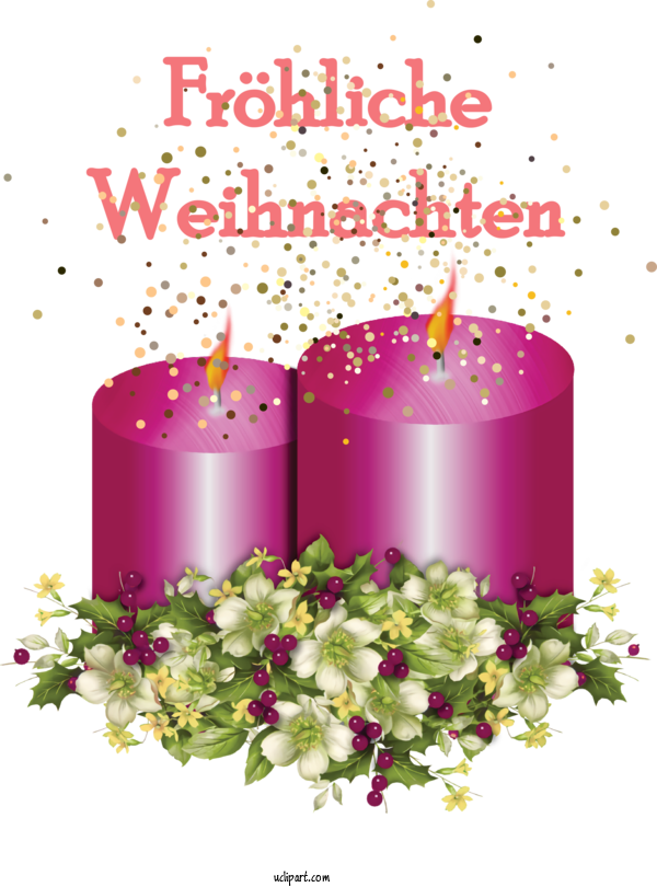 Free Holidays Candle GIF Animation For Christmas Clipart Transparent Background