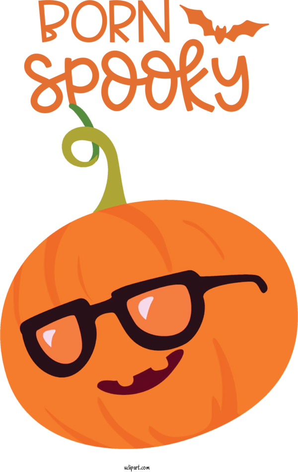 Free Holidays Jack O' Lantern Meter Vegetable For Halloween Clipart Transparent Background