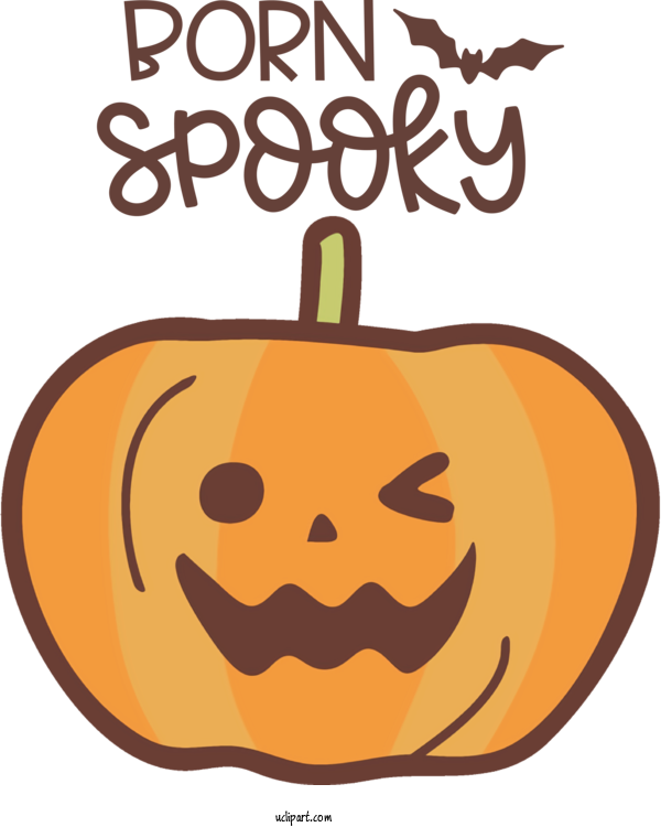 Free Holidays Cartoon Design Jack O' Lantern For Halloween Clipart Transparent Background