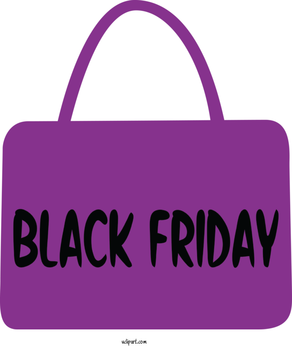 Free Holidays Logo Handbag Rectangle M For Black Friday Clipart Transparent Background
