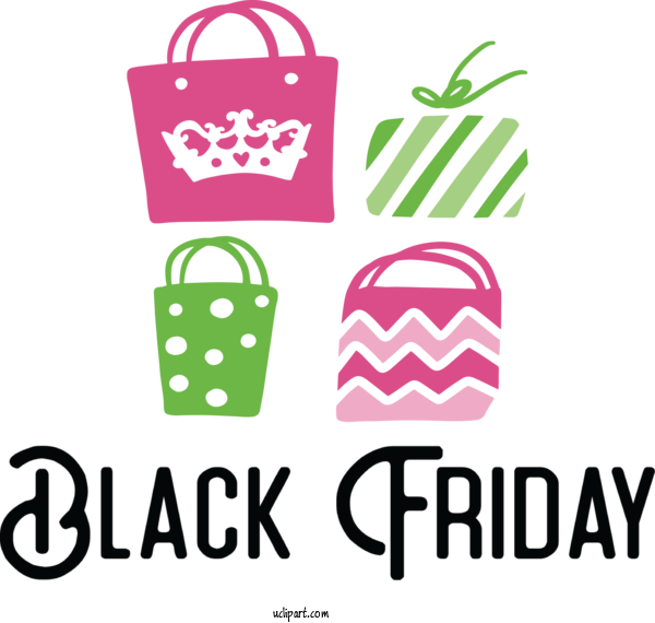 Free Holidays Logo  Design For Black Friday Clipart Transparent Background