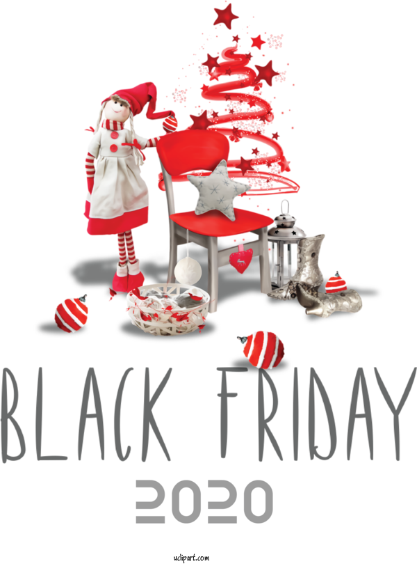 Free Holidays Christmas Day Santa Claus Christmas Decoration For Black Friday Clipart Transparent Background