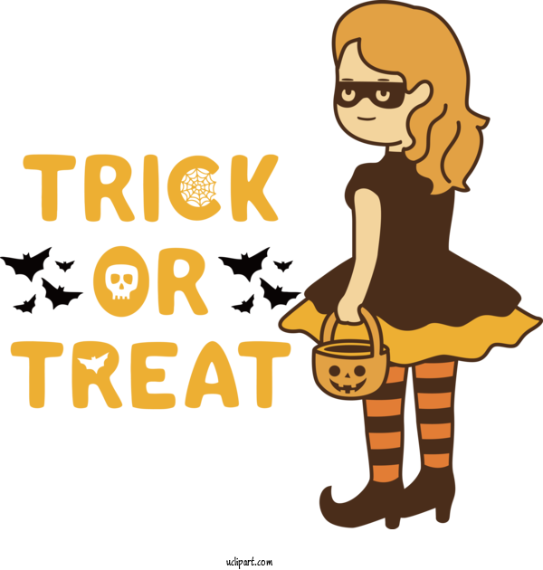 Free Holidays Costume T Shirt Clothing For Halloween Clipart Transparent Background