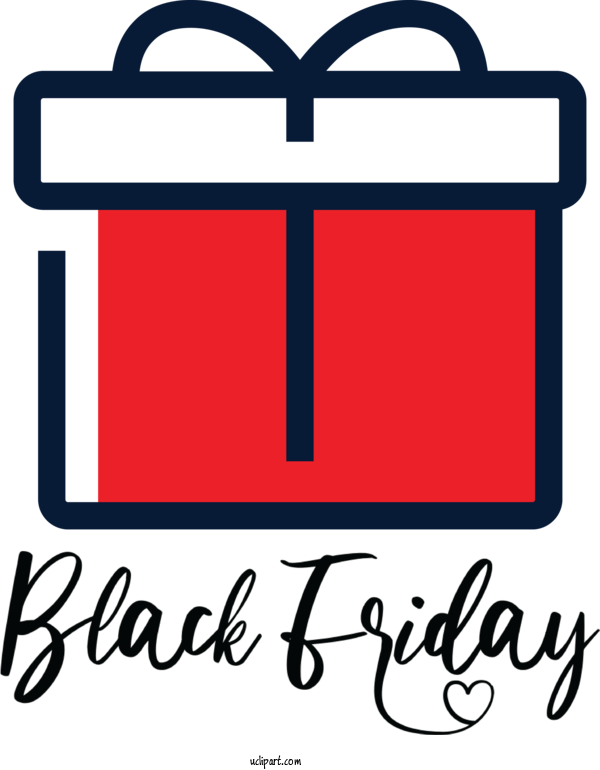 Free Holidays Logo Line Meter For Black Friday Clipart Transparent Background