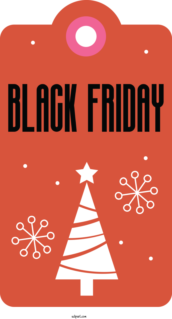 Free Holidays Logo Design Red For Black Friday Clipart Transparent Background