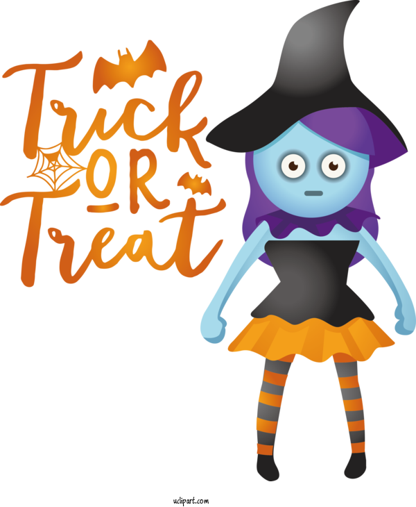 Free Holidays Cartoon Character Meter For Halloween Clipart Transparent Background