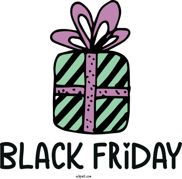 Free Holidays Logo Design Drawing For Black Friday Clipart Transparent Background