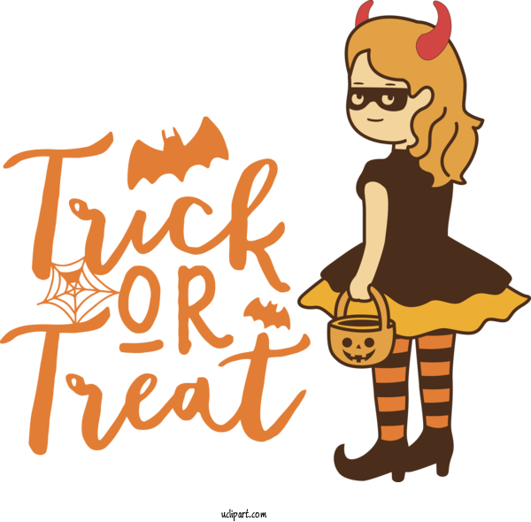 Free Holidays Design Cartoon Line For Halloween Clipart Transparent Background