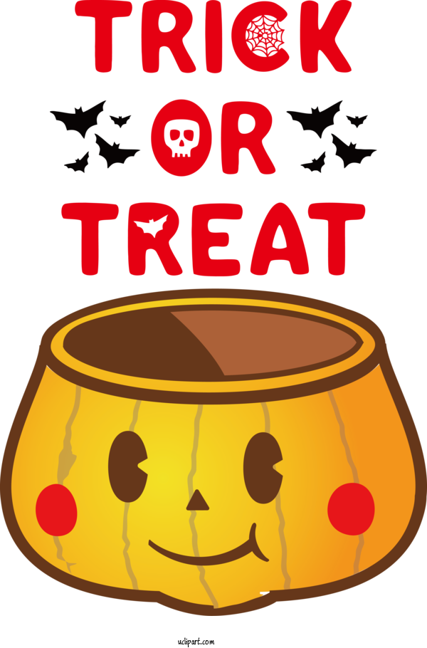 Free Holidays Yellow Smiley Icon For Halloween Clipart Transparent Background