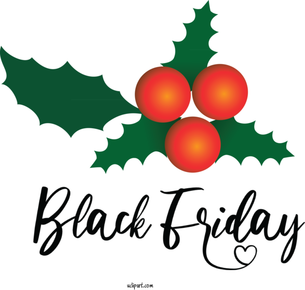 Free Holidays Christmas Day  Logo For Black Friday Clipart Transparent Background