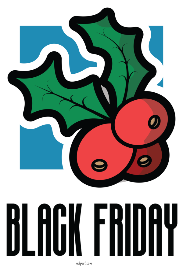 Free Holidays Vector Digital Art Logo For Black Friday Clipart Transparent Background