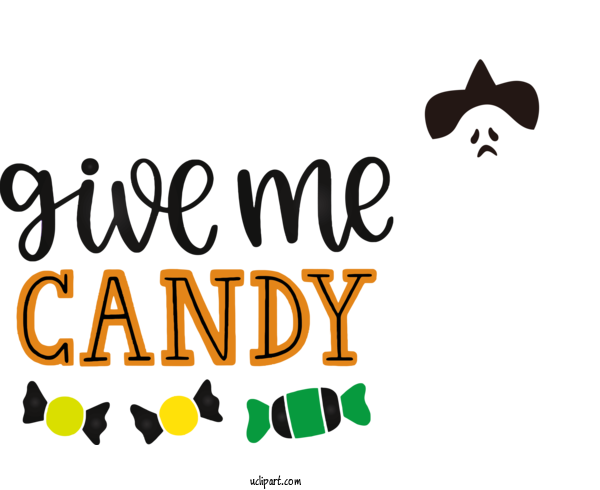 Free Holidays Logo Cartoon Meter For Halloween Clipart Transparent Background