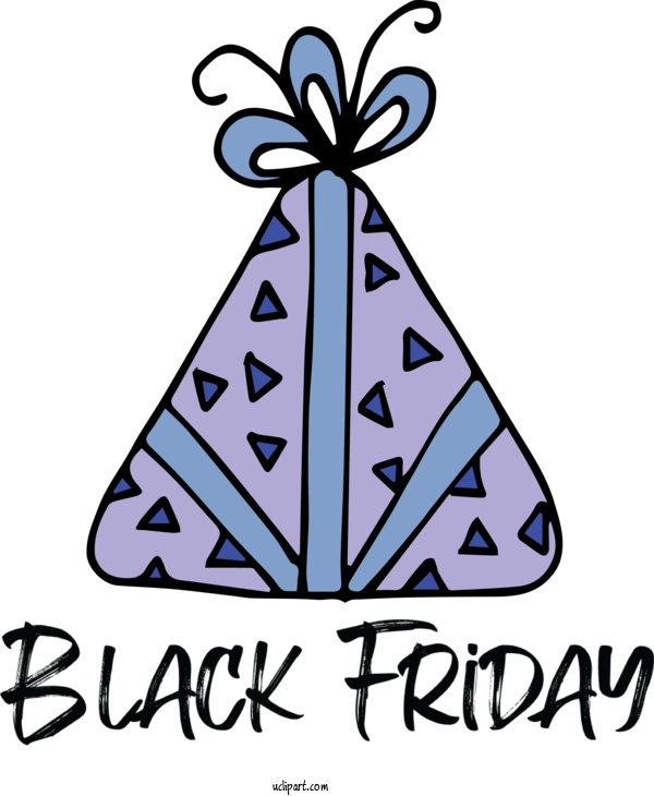 Free Holidays Design Transparency For Black Friday Clipart Transparent Background