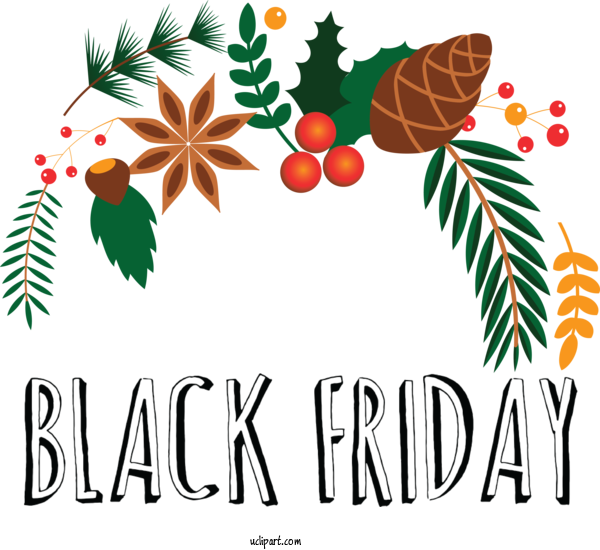 Free Holidays Christmas Day Leaf Conifers For Black Friday Clipart Transparent Background