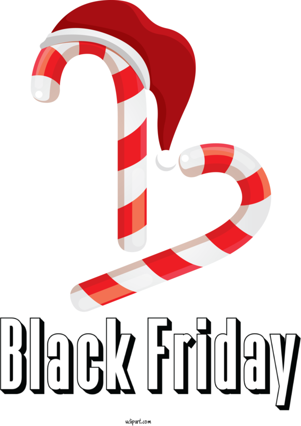 Free Holidays Candy Cane Logo Smoking Cessation For Black Friday Clipart Transparent Background