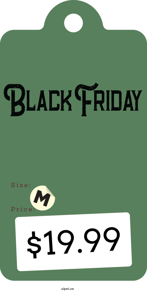 Free Holidays Logo Font Sign For Black Friday Clipart Transparent Background