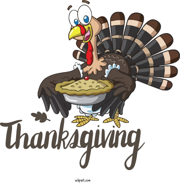 Free Holidays Cartoon Wild Turkey Thanksgiving Dinner For Thanksgiving Clipart Transparent Background