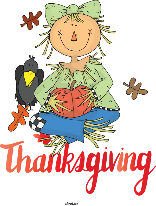 Free Holidays Line Art Design For Thanksgiving Clipart Transparent Background