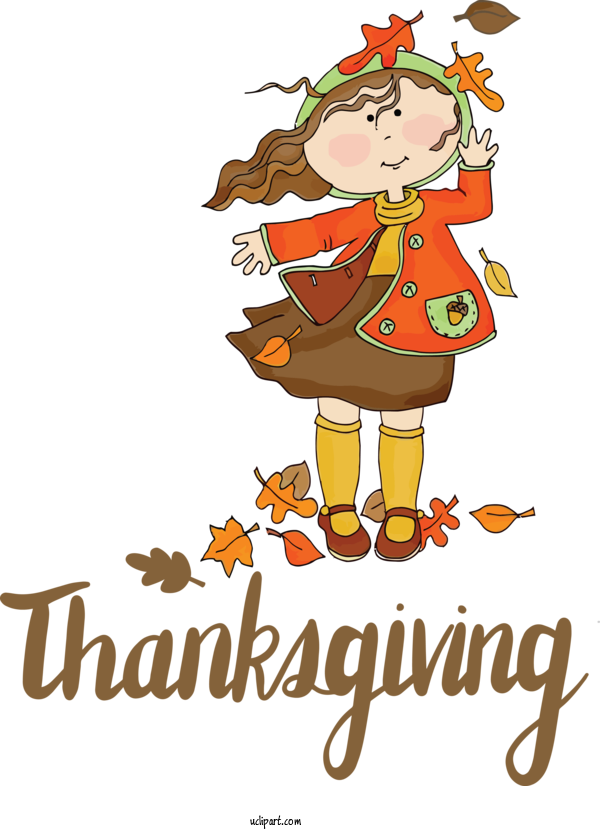 Free Holidays Autumn Clothing For Thanksgiving Clipart Transparent Background