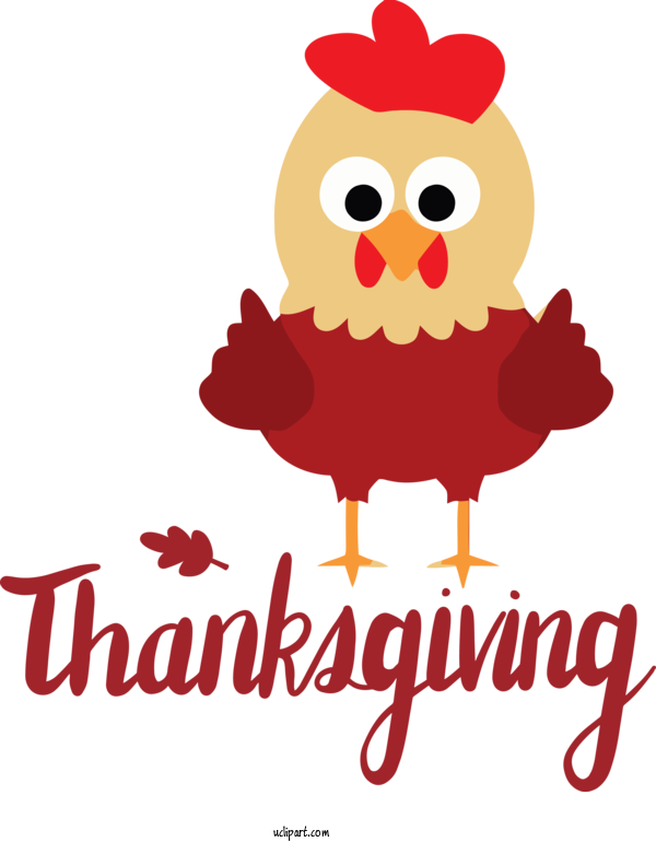 Free Holidays Birds Chicken Beak For Thanksgiving Clipart Transparent Background