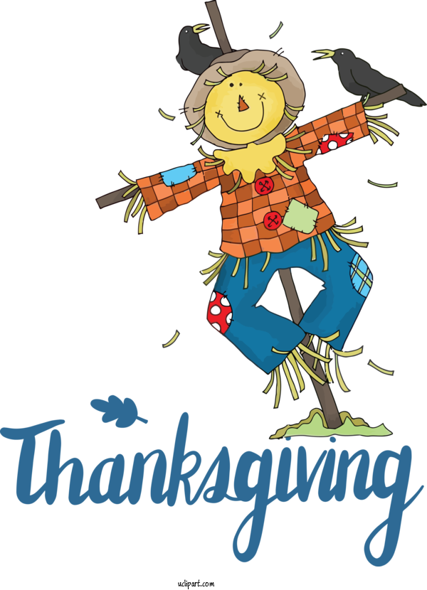 Free Holidays Scarecrow Scarecrow Decorating Contest Drawing For Thanksgiving Clipart Transparent Background