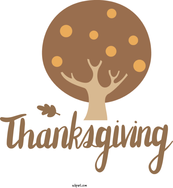Free Holidays Logo Meter M For Thanksgiving Clipart Transparent Background