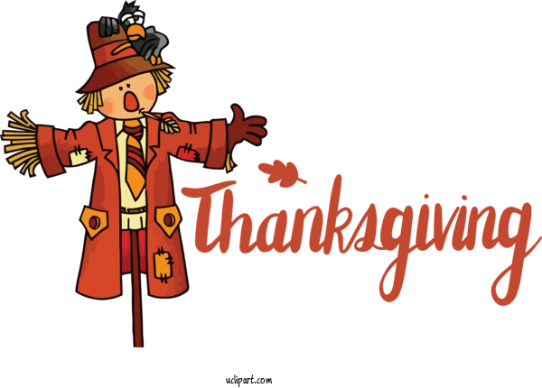 Free Holidays Cartoon Character Line For Thanksgiving Clipart Transparent Background