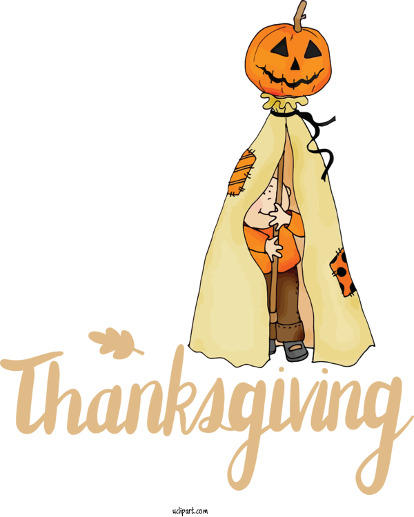 Free Holidays Logo Cartoon Meter For Thanksgiving Clipart Transparent Background