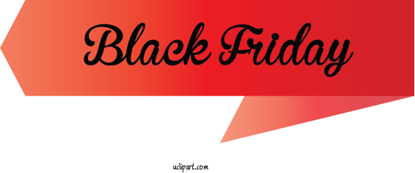 Free Holidays Logo Font Cendol For Black Friday Clipart Transparent Background