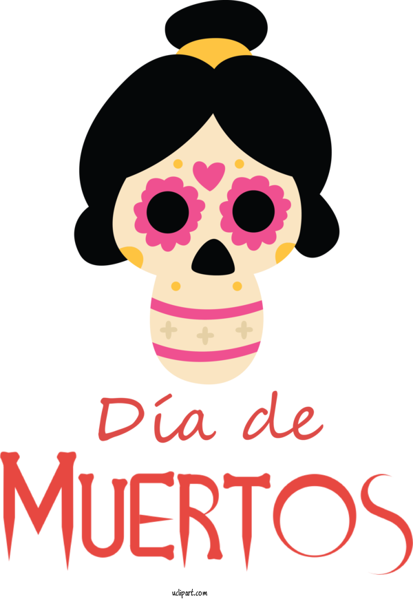 Free Holidays Design Skull M Skull M For Day Of The Dead Clipart Transparent Background