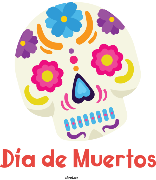 Free Holidays Line Art Silhouette For Day Of The Dead Clipart Transparent Background