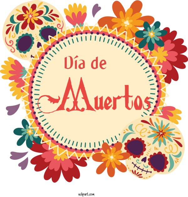 Free Holidays Floral Design Cut Flowers Petal For Day Of The Dead Clipart Transparent Background