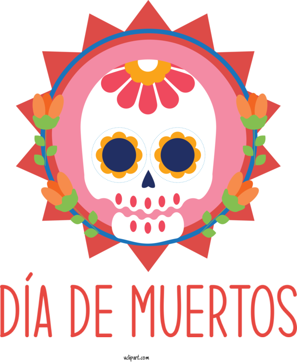 Free Holidays Drawing  Royalty Free For Day Of The Dead Clipart Transparent Background