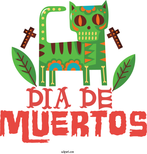 Free Holidays Logo Character Meter For Day Of The Dead Clipart Transparent Background