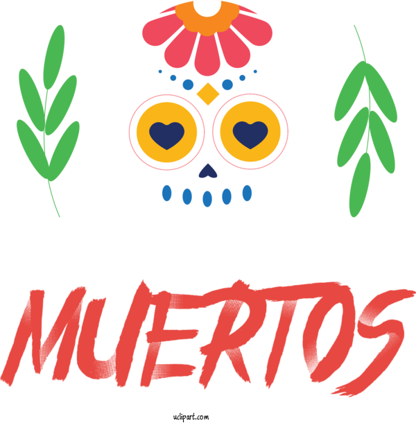 Free Holidays Logo Leaf Meter For Day Of The Dead Clipart Transparent Background