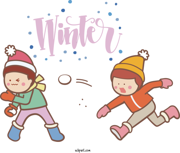 Free Nature Snowball Fight Car For Winter Clipart Transparent Background