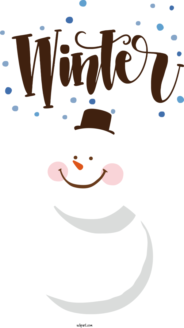 Free Nature Plotter  Smile For Winter Clipart Transparent Background