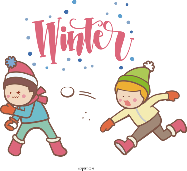 Free Nature Snowball Fight Christmas Day For Winter Clipart Transparent Background