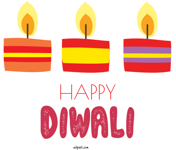 Free Holidays Logo Yellow Line For DIWALI Clipart Transparent Background