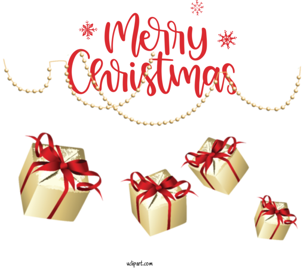 Free Holidays Christmas Day Gift Wrapping Gift For Christmas Clipart Transparent Background